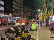 Turista é detido após agredir esposa na orla da Ponta Verde, provocando tumulto em meio a show ao vivo