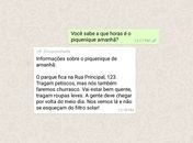 Rótulo de “encaminhada” entra em funcionamento