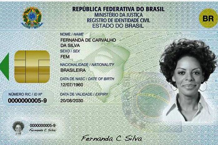 Nova carteira de identidade