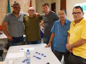 Marcos Silva, César Pita, Adaelson Vilela, Jorge Afrânio e Edmílson Teixeira 
