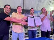 Deputado Galba Novaes participa da assinatura da ordem de serviço de 15km de pavimentação asfáltica para o Tabuleiro