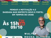 Secretaria de Educação estreia Canal Pedagógico de Arapiraca no YouTube com live para professores