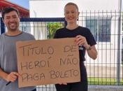 Vídeo: Trabalhadores das UPAs do Jacintinho e Tabuleiro protestam exigindo pagamento de salários