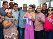Prefeito Jorge  Dantas e seu vice Dr. Eraldinho e comitiva inaugurando obras