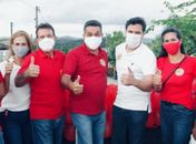 Candidato a prefeito, Neno Freitas realiza carreata histórica em Branquinha 