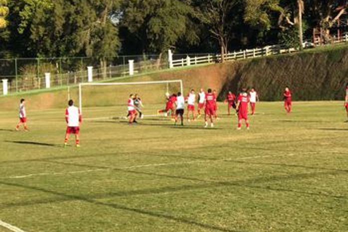 Treino do CRB em Varginha