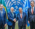 Arthur Lira acompanha Lula na abertura da Assembleia Geral da ONU em Nova Iorque