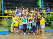Clima de Copa e São João marcam fim de semana de Gabi Gonçalves