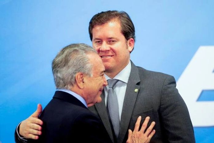Michel Temer e Marx Beltrão