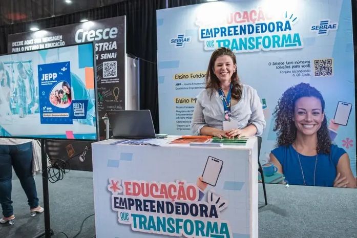 Do ensino fundamental ao superior: Sebrae leva trilhas de aprendizagem empreendedora para o I Congredu
