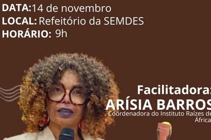 A Campanha Maceió é Massa Sem Racismo promove Roda de Conversa Antirracista, com servidor@s da Semdes