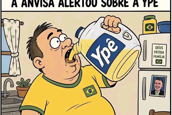 Vai ter passeata em Maceió, com protesto e degustação do Ypê, o detergente patriota!
