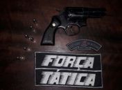 Arma apreendida em Arapiraca