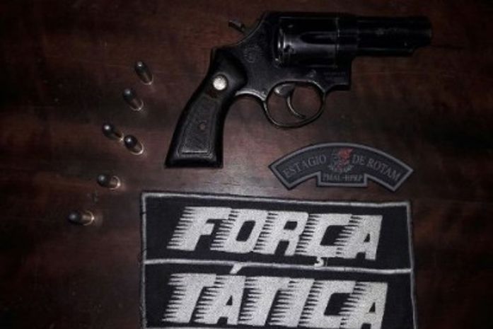 Arma apreendida em Arapiraca