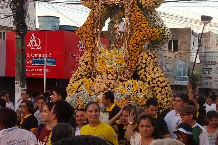 Procissão de N S do Bom Conselho reúne milhares de fieis em Arapiraca