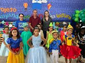 Escola de Anadia desenvolve projeto “Viajando no Mundo da Leitura”