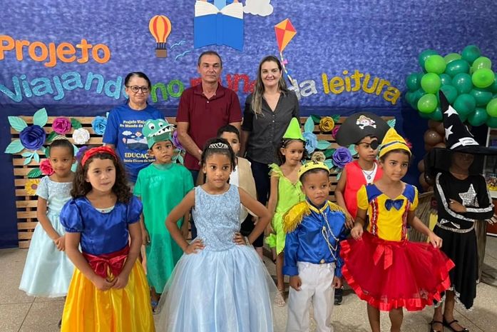 Escola de Anadia desenvolve projeto “Viajando no Mundo da Leitura”
