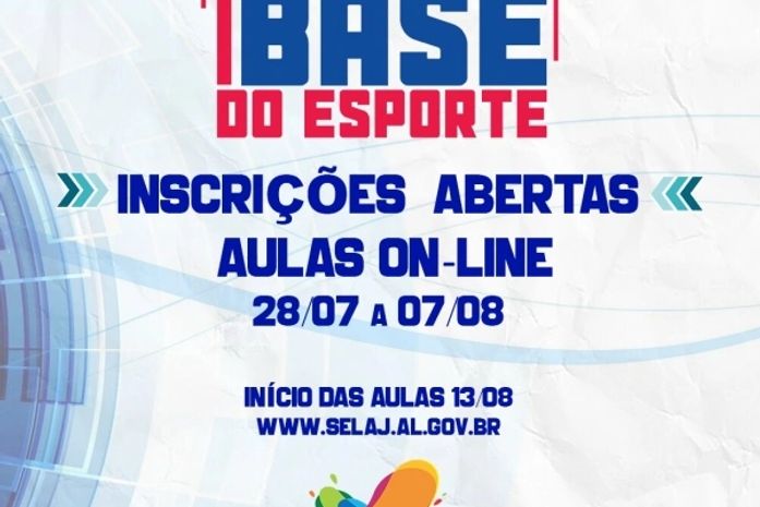 Programa Na Base do Esporte tem inscrições abertas para aulas on-line