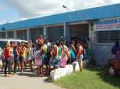 Famílias retiradas da Vila dos Pescadores serão colocadas na escola Rui Palmeira