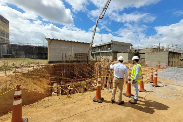 Obra da BRK no Sistema Pratagy garantirá mais água potável para os maceioenses