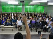 Assembleia de servidores, realizada dia 12