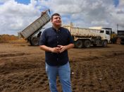 Prefeito Carlos visita início das obras do Novo Mercado de Rio Largo