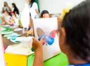 Creche Municipal Martha Célia reúne contação de histórias, música e artes em programação semanal