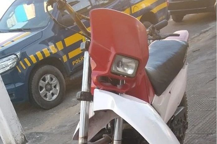 Motocicleta roubada