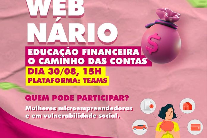 Tereza Nelma promove webninário para mulheres microempreendedoras sobre educação financeira