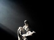 Escultura Pietà, feita pelo renascentista Michelangelo.