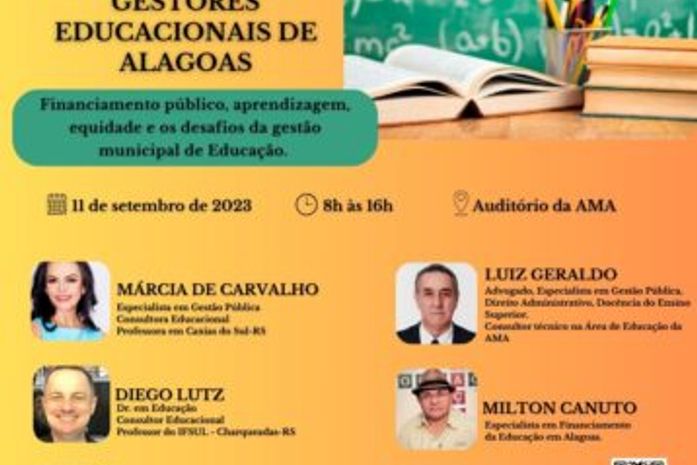 I Seminário de Gestores Educacionais de Alagoas – Edição Maceió promove reflexões sobre o futuro da educação no estado