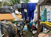 Seis toneladas de entulhos são recolhidas em residências no São Jorge, em Maceió
