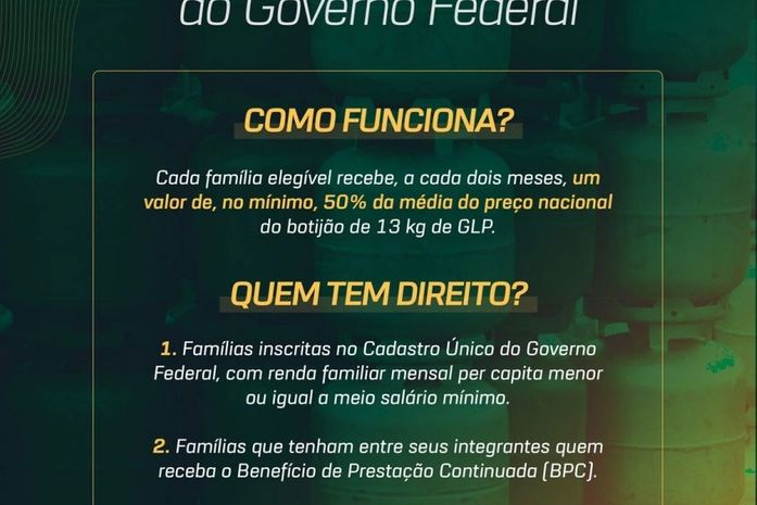 Tire suas dúvidas sobre o Programa Auxílio Gás
