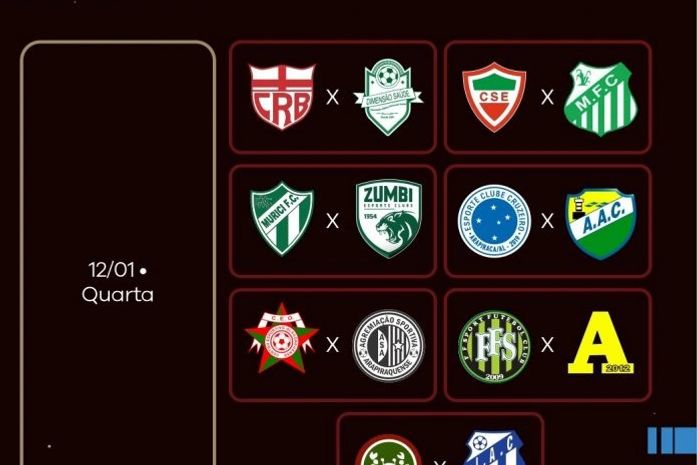 FAF detalha 1ª rodada da Copa Alagoas, com ASA estreando à tarde e o Cruzeiro na noite da quarta (12)