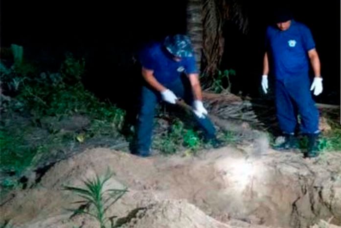 Corpo foi enterrado em Riacho Doce