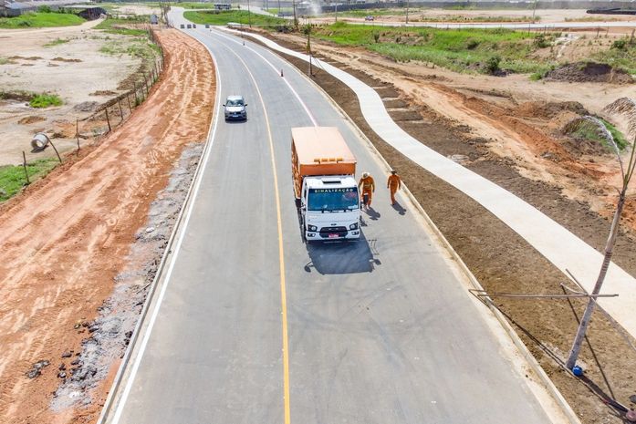 Avenida Marília Mendonça já facilita a vida de moradores no bairro Cidade Universitária