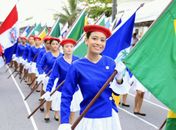 Escolas estaduais encantam público com beleza e criatividade nos 206 anos de Emancipação do Estado
