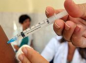 Vacinação contra gripe.