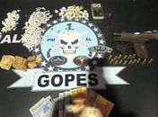 Mulheres são presas com arma e drogas escondidas em mochila infantil no interior de AL