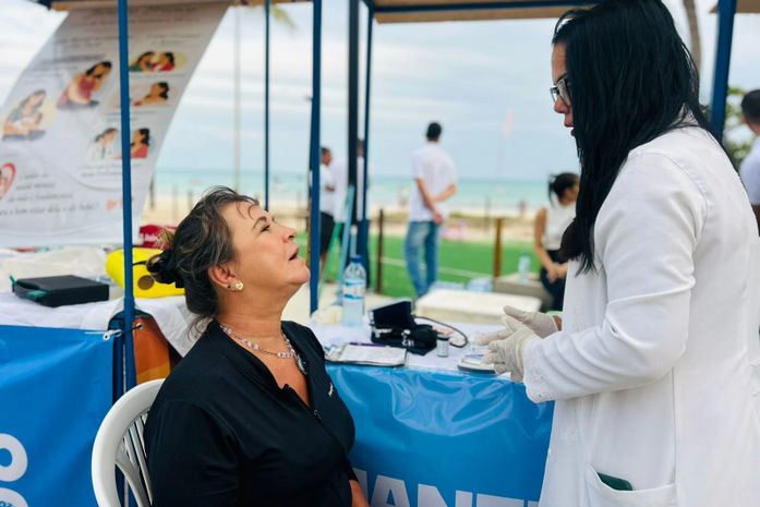 Prefeitura de Maragogi promove ação de conscientização sobre saúde mental na Praça da Juventude