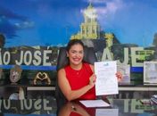Prefeita Angela Vanessa anuncia  primeira escola em tempo integral no conjunto Armando Lyra