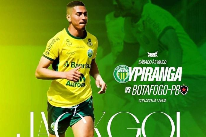 Jackson estava defendendo o Ypiranga gaúcho na Série C do Brasileirão, time que ficou na 10ª colocação este ano