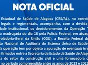 

Em resposta ao blog, o Conselho Estadual de Saúde, postou 'Nota Oficial' nos stories do Instagram
