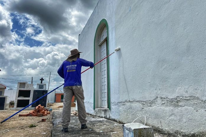 Girau mantém cronograma regular de manutenção e limpeza em cemitérios municipais