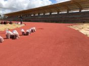Nova pista de atletismo, situada na UFAL