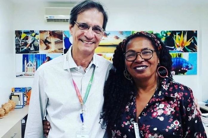 A Zuleide Caetano foi portadora dessa mensagem linda que Marcos Vieira, ex-Sebrae, enviou para esta ativista