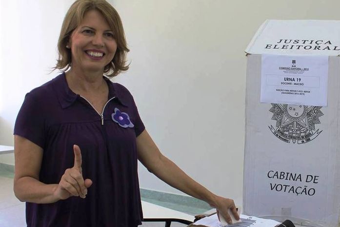 Valéria Correia reitora da Ufal