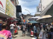 Centro de Maceió durante a Black Friday 
