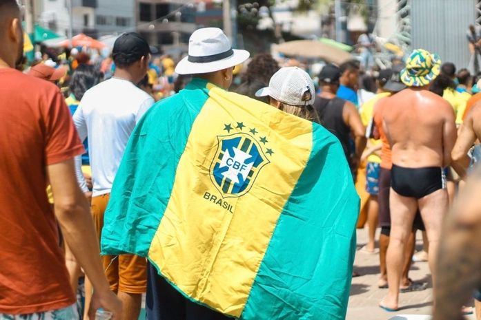 Praça Dois Leões terá transmissão ao vivo do jogo entre Brasil e Marrocos