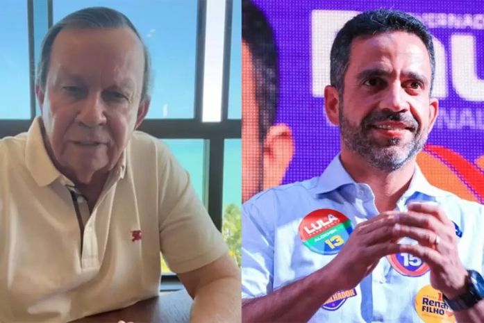 Luiz Dantas e o filho Paulo Dantas